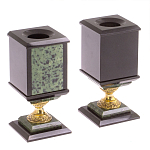 Настольный канцелярский набор из нефрита Apollo варинант исполнения - 4 | Loft Concept в Новосибирске