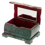 Шкатулка с мозаикой из натуральных камней Stone Casket варинант исполнения - 2 | Loft Concept в Новосибирске