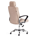 Кресло компьютерное City Chair хром флок варинант исполнения - 3 | Loft Concept в Новосибирске