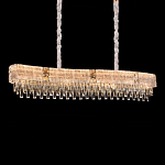 Люстра волнистой формы с каскадом из прозрачного хрусталя Constant Sparks варинант исполнения - 4 | Loft Concept в Новосибирске