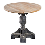 Столик кофейный с резным античным узором Antique Engraving варинант исполнения - 1 | Loft Concept в Новосибирске