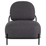 Кресло в темно-серой рогожке  COLOR BLOCK варинант исполнения - 2 | Loft Concept в Новосибирске