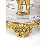 Чаша на бронзовых ножках с тремя ангелами Eden Garden варинант исполнения - 3 | Loft Concept в Новосибирске