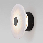 Бра светодиодный с мраморным рассеивателем черный  варинант исполнения - 2 | Loft Concept в Новосибирске