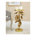 Столик приставной из металла с основанием в виде цветочной композиции Flower Arrangement Table варинант исполнения - 5 | Loft Concept в Новосибирске