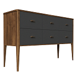 Консоль 6 ящиков из массива бука Tasteful Furniture варинант исполнения - 2 | Loft Concept в Новосибирске