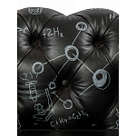 Кресло "Умный Умник" Rick and Morty graffiti chair натуральная кожа  варинант исполнения - 5 | Loft Concept в Новосибирске