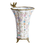 Ваза с бронзовой стрекозой Paradise Dragonfly варинант исполнения - 2 | Loft Concept в Новосибирске