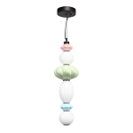 Подвесной светильник фигурный с керамическими элементами 24W LED Fragrant Light варинант исполнения - 3 | Loft Concept в Новосибирске