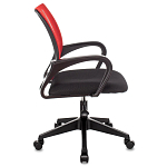 Офисное кресло с основанием из черного пластика Desk chairs Red варинант исполнения - 3 | Loft Concept в Новосибирске