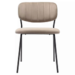 Стул Singer Chair без подлокотников светло-коричневый Велюр варинант исполнения - 6 | Loft Concept в Новосибирске