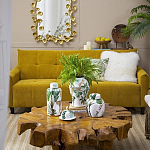 Ваза фарфоровая с ручной росписью Leopard Collection  варинант исполнения - 8 | Loft Concept в Новосибирске