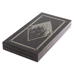 Подарочные нарды из натурального камня с гравировкой Backgammon from Stone варинант исполнения - 7 | Loft Concept в Новосибирске