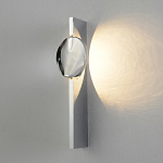 Бра с круглым зеркальным диском на прямоугольном соновании Reflection Circle Glow варинант исполнения - 5 | Loft Concept в Новосибирске