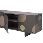 Дизайнерский комод с декором в виде круглых элементов на фасаде Matisse варинант исполнения - 2 | Loft Concept в Новосибирске