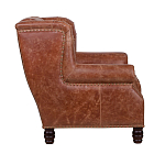 Кожаное кресло James Brown Leather Armchair варинант исполнения - 2 | Loft Concept в Новосибирске
