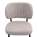 Стул мягкий с серо-бежевой буклированной обивкой Inspiration from Provence варинант исполнения - 5 | Loft Concept в Новосибирске