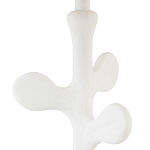 Настольная лампа с белым каркасом и тканевым абажуром Natural Stems варинант исполнения - 2 | Loft Concept в Новосибирске