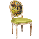 Стул из натурального бука с цветочным принтом Impressionism in Color варинант исполнения - 2 | Loft Concept в Новосибирске