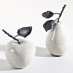 Декоративная статуэтка из керамики Яблоко Apple Ceramics Statuette варинант исполнения - 2 | Loft Concept в Новосибирске