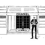 Megan Hess. Coco Chanel: The Illustrated World of a Fashion Icon варинант исполнения - 4 | Loft Concept в Новосибирске