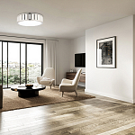 Потолочный светильник с гофрированным абажуром цвета графит Millennium варинант исполнения - 3 | Loft Concept в Новосибирске