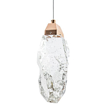 Подвесной светильник Soar Hanging Lamp Gold Transparent Прозрачный варинант исполнения - 1 | Loft Concept в Новосибирске