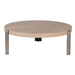 Столик журнальный круглый со светлым шпоном Light Veneer Table варинант исполнения - 5 | Loft Concept в Новосибирске