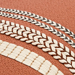 Подушка декоративная с вышивкой и кисточками Ethnic mix варинант исполнения - 2 | Loft Concept в Новосибирске