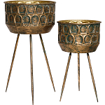 Железное кашпо Boston варинант исполнения - 1 | Loft Concept в Новосибирске