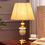 Настольная лампа керамическая с тканевым абажуром Millennium варинант исполнения - 1 | Loft Concept в Новосибирске