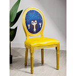 Стул Night owls with yellow design варинант исполнения - 9 | Loft Concept в Новосибирске