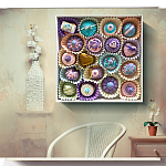 Панно "Конфетное ассорти" Bright Candy Assortment варинант исполнения - 4 | Loft Concept в Новосибирске