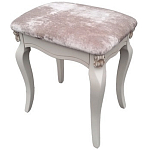 Пуф из массива дерева с велюровой обивкой Marrok French Seating варинант исполнения - 1 | Loft Concept в Новосибирске