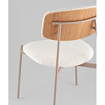 Стул Doe без подлокотников молочный варинант исполнения - 3 | Loft Concept в Новосибирске