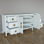 Большой Комод-буфет Elsa Dreams White с ящиками варинант исполнения - 1 | Loft Concept в Новосибирске