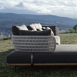 Дизайнерский модульный уличный диван SWAY Modular Sofa варинант исполнения - 9 | Loft Concept в Новосибирске