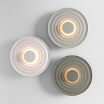 Бра круглое Soft Halo бежевый варинант исполнения - 5 | Loft Concept в Новосибирске