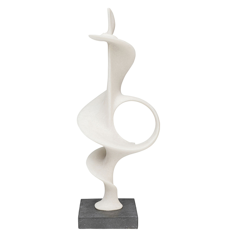 Аксессуар современный Абстракция Abstract Sculpture White Белый Черный в Новосибирске | Loft Concept 