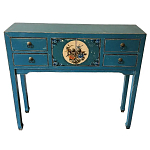 Консоль в китайском стиле с 4-мя ящиками Chinese Elm Console Table варинант исполнения - 1 | Loft Concept в Новосибирске