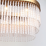 Люстра подвесная овальная со стеклянными трубками Nembus варинант исполнения - 3 | Loft Concept в Новосибирске