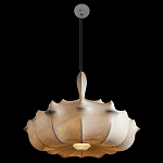 Подвесной светильник с белым фигурным абажуром и мягкими волнистыми краями Cloud Motion  варинант исполнения - 16 | Loft Concept в Новосибирске