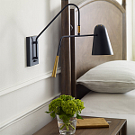 Бра черного цвета с конусным плафоном Feiss варинант исполнения - 6 | Loft Concept в Новосибирске