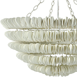 Люстра White Bionic Petals Harmony Chandelier варинант исполнения - 3 | Loft Concept в Новосибирске