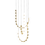 Люстра подвесная светодиодная с круглыми плафонами белого цвета PEARLS Suspension 39  варинант исполнения - 3 | Loft Concept в Новосибирске