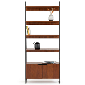 Стеллаж из орехового дерева Olson Rack