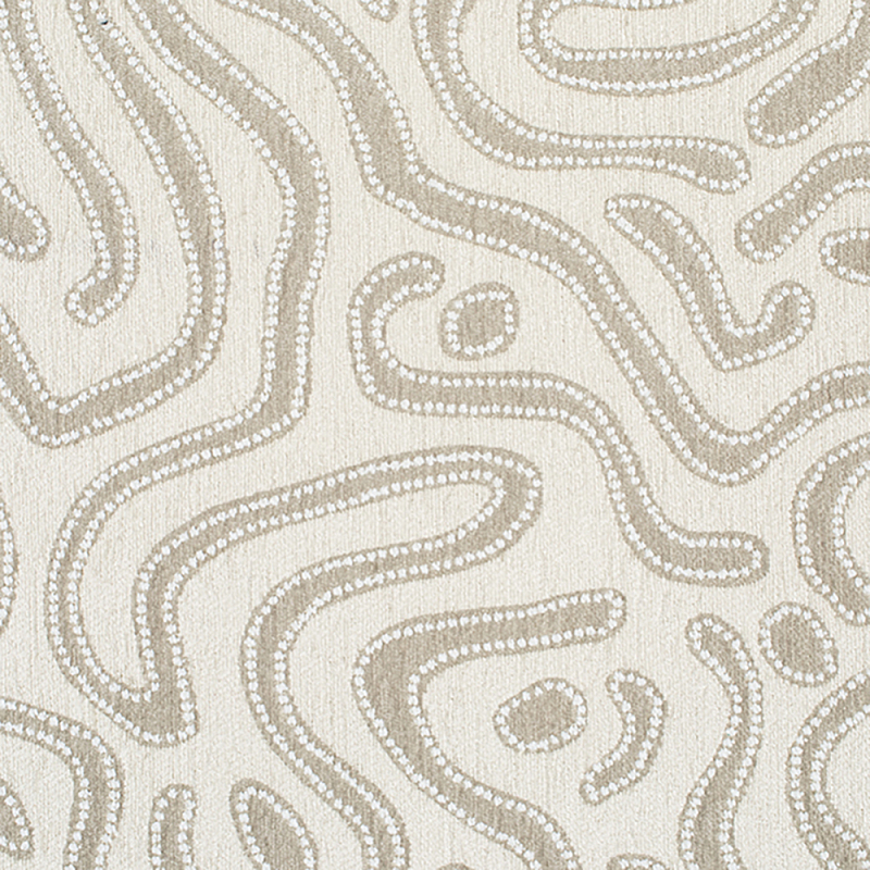 Мебельная ткань Шенилл Ribbon Светло-бежевый N 1063 Светло-бежевый в Новосибирске | Loft Concept 