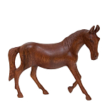 Статуэтка из дерева суар дикая лошадь Wild Horses варинант исполнения - 2 | Loft Concept в Новосибирске