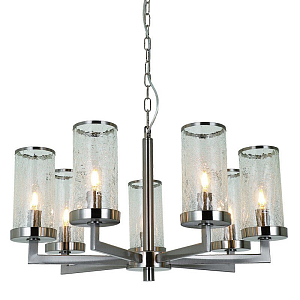 Люстра LIAISON ONE-TIER Chandelier 7 Silver