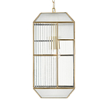 Подвесной светильник с рельефным стеклом Embossed Glass варинант исполнения - 3 | Loft Concept в Новосибирске